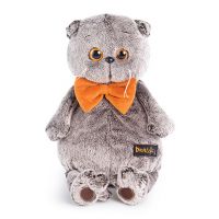 BUDI BASA Ks25-031 Басик в рыжем бархатном банте (В2)