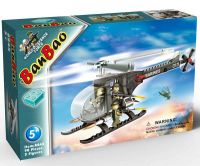 Banbao 8243 Конструктор Банбао "Военный вертолет", 90 деталей