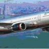 Звезда 7005з Сборная модель - Пассажирский авиалайнер Боинг 767-300 1:144