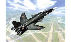 Звезда 7215з Сборная модель - Российский сверхманевренный истребитель пятого поколения Су-47 &quot;Беркут&quot; 1:72