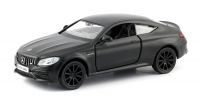 RMZ City 554987M Машина металлическая Mercedes-Benz C63 S AMG Coupe 2019, 1:32, цвет черный матовый