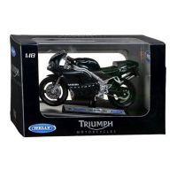 Welly 12176P Модель мотоцикла Triumph Daitona 955I, 1:18