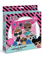 LOL Surprise LA0002 Набор для творчества LOL Surprise Алмазная мозаика "Glam life", 1360+ элементов, 20x20 см.