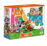 Vladi Toys VT8055-05 Игра настольная 44 Котенка "Лото"