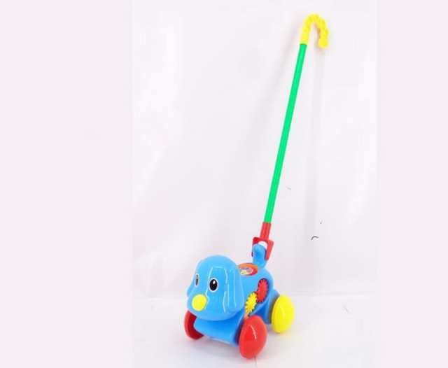 JUNFA 0363 Игрушка для малышей. Каталка "Собачка"