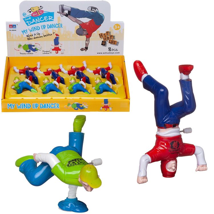Junfa WE-11264 Игрушка заводная Junfa Танцор в дисплее 8 шт Junfa WE-11264 Игрушка заводная Junfa Танцор в дисплее 8 шт