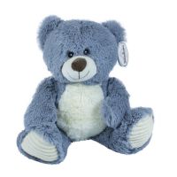 Мягкая игрушка Teddykompaniet Медвежонок Вигго, серый, 32 см