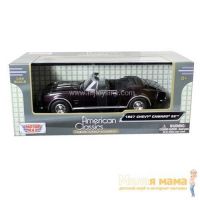 Motormax 73301 Модель винтажной машины 1967 Chevy Camaro SS, 1:24, черная