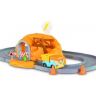 Robocar POLI 83318 Пещера с камнями с металлической машинкой Дампи
