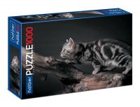 Hatber 1000ПЗ2-20996 Пазл Hatber Premium Хвостатые полосатые 1000 элементов 680х480мм