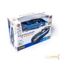 Bburago 18-25094Модель машины DODGE Viper SRT 10 ACR металл. в упак. с окошком, сборка 1:24