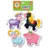 Vladi Toys VT1106-51 Baby puzzle Пазлы мягкие Ферма
