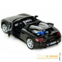 Motormax 73305 Коллекционная модель машины Porsche Carrera GT, 1:24, черная