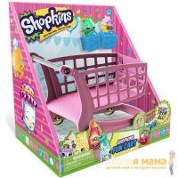 Moose 56017 Shopkins Тележка для покупок (включает 2 эксклюзивных персонажа)