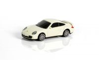 RMZ City 344019S-WH Машина металлическая Porsche 911 Turbo, белая, 1:64