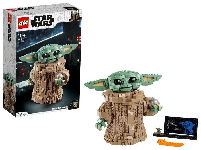 Lego Star Wars 75318 Конструктор Лего Звёздные войны Малыш Йода, 1073 детали