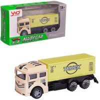 Junfa WT-07162 Машинка Junfa Спецтехника Грузовик-контейнеровоз инерционная металлическая