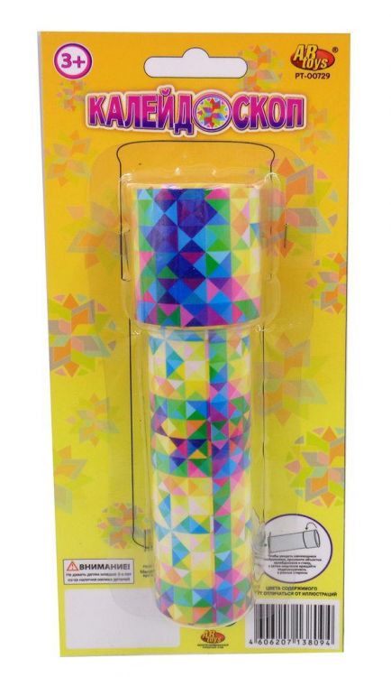 ABtoys PT-00729 Калейдоскоп детский, длина 16,5 см