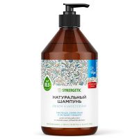 SYNERGETIC 701752 Шампунь SYNERGETIC Объем и укрепление волос, бессульфатный 750мл