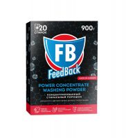 FeedBack 947186/N Стиральный порошок FeedBack SUPER для белого и цветного белья, концентрат 900г