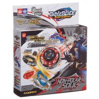 Junfa F6133/Bard Настольная игра Junfa Волчок Battle blade Non-Polar Solic Bard с пусковым устройством,19х23х5 см