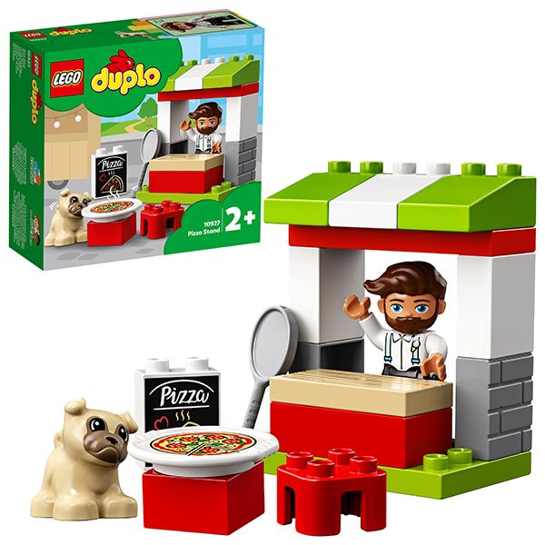 Lego Duplo Town 10927 Конструктор Лего Дупло Киоск-пиццерия, 18 деталей