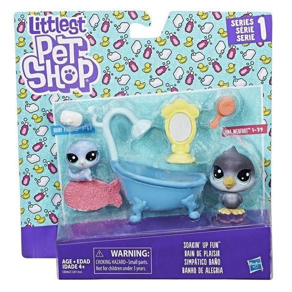 Hasbro C0046 LPS S1 Игровой набор Веселое купание