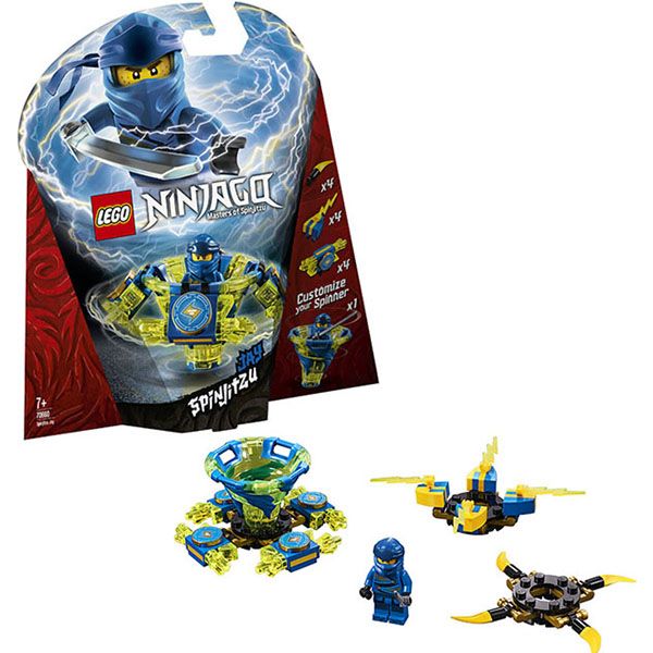 Lego Ninjago 70660 Конструктор Лего Ниндзяго Джей: мастер Кружитцу, 97 деталей