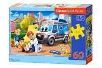Castorland В-066193 Пазл Castorland MIDI Первая помощь 60 деталей