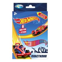 Centrum 88618 Пластилин "Hot Wheels", 6 цветов 