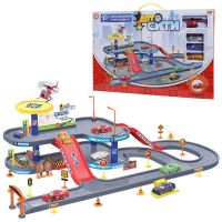 ABtoys (АБтойс) PT-01344 Парковка "АвтоСити", 2-х уровневая, 53 детали, в коробке