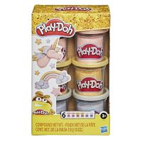 Hasbro (Хасбро) E94335L00 Набор для творчества Hasbro Play-Doh Золото и серебро