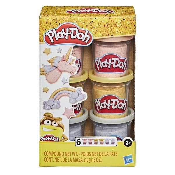 Hasbro (Хасбро) E94335L00 Набор для творчества Hasbro Play-Doh Золото и серебро Hasbro (Хасбро) E94335L00 Набор для творчества Hasbro Play-Doh Золото и серебро