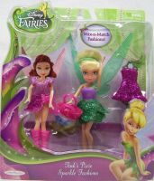 Jakks 81802 Кукла фея Динь-Динь с дополнительными нарядами "Блеск моды", 11 см