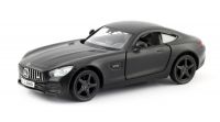 RMZ City 554988M Машина металлическая Mercedes-Benz GT S AMG 2018, 1:32, цвет черный матовый