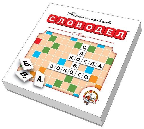 Десятое королевство 02650ДК Игра настольная Словодел Мини, картонный
