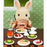 Мягкая игрушка Teddykompaniet Кролик Нина, кремовый, 18 см