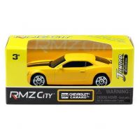 RMZ City 344004SM(A) Машина металлическая Chevrolet Camaro, 1:64, желтый матовый цвет