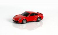 RMZ City 344019S-RD Машина металлическая Porsche 911 Turbo, красный, 1:64