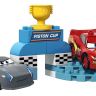Lego Duplo 10857 Конструктор Лего Дупло "Тачки 3" - Гонка за кубок Поршня, 31 деталь