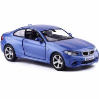 RMZ City 554034 Машина металлическая BMW M2 Coupe, 1:32, синяя