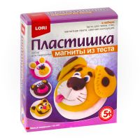 LORI Мт-001 Пластишка Магниты из теста "Милые мордашки"