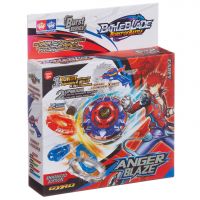 Junfa F6133/Carey Настольная игра Junfa Волчок Battle blade Anger Blaze Carey с пусковым устройством,19х23х5 см