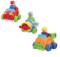 TOMY UK LIMITED E1012-1,2,3 Грузовичок нажимай и гоняй