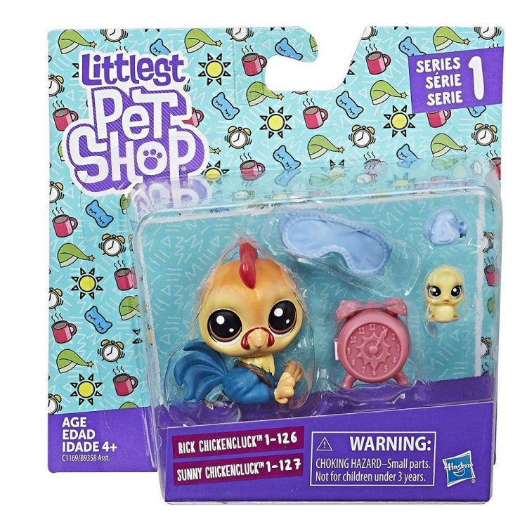 Hasbro C1169 LPS S1 Парочка Петух и цыпленок
