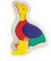 Wooden Toys D138 Рамка-пазл "Утка"