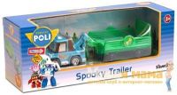 Robocar POLI 83100 Эвакуатор с прицепом Спуки