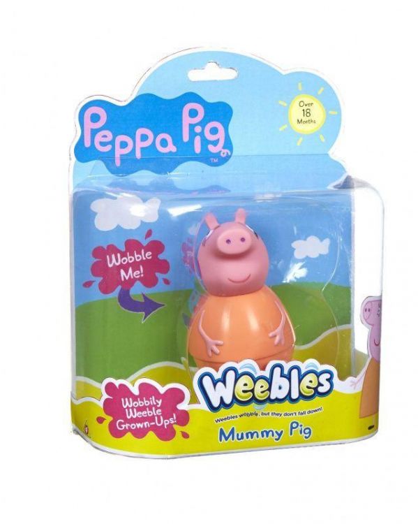 Peppa Pig 28797 Фигурка-неваляшка Мама Пеппы