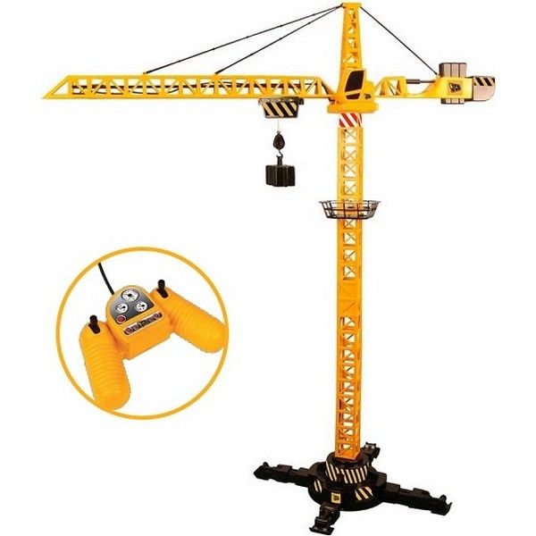 Строительный кран JCB на дистанционном управлении с аксессуарами Строительный кран JCB на дистанционном управлении с аксессуарами