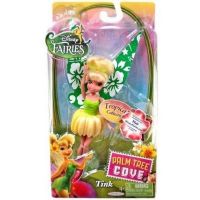 Jakks Кукла "Волшебная Фея" тропическая коллекция, 11 см Динь-Динь в желтой юбке